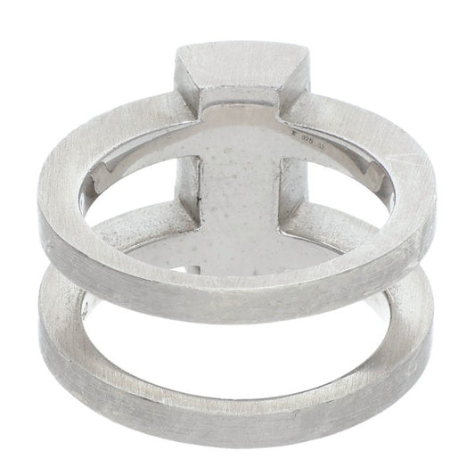 TOM WOOD Vault 925 Silver Ring Size ONE SIZE