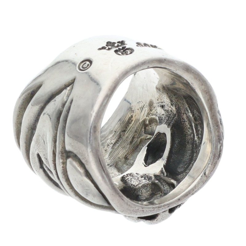 GABOR Holding R-18 Mask Kabuki Silver Ring Size ONE SIZE