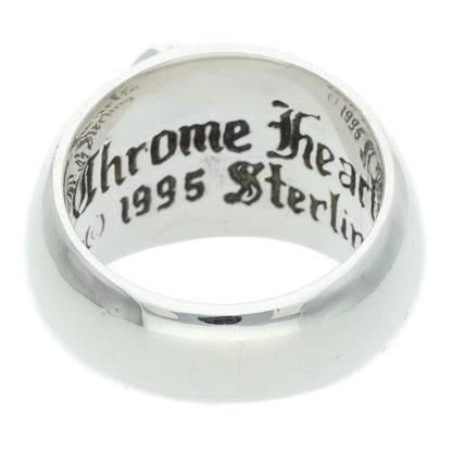 Chrome Hearts Heart In Band Pave Diamond Ring Size ONE SIZE