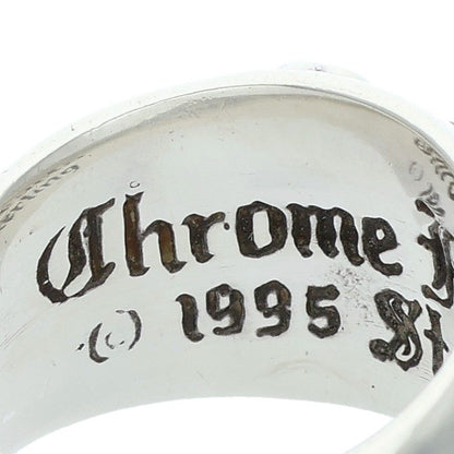 Chrome Hearts Heart In Band Pave Diamond Ring Size ONE SIZE