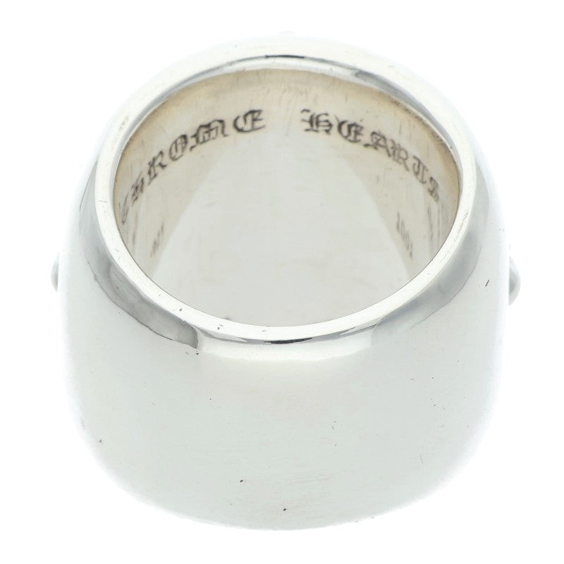 Chrome Hearts Classic Oval Cross Silver Ring Size ONE SIZE