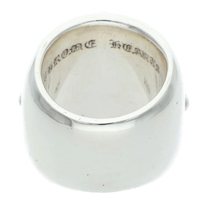 Chrome Hearts Classic Oval Cross Silver Ring Size ONE SIZE