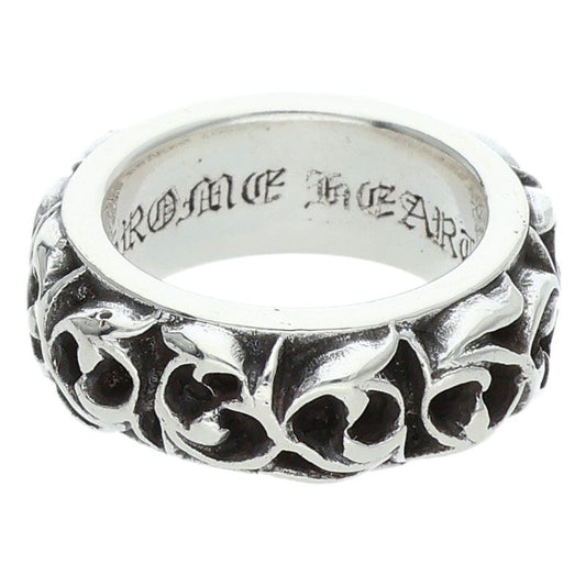 Chrome Hearts Eternity Vine Band Silver Ring Size ONE SIZE