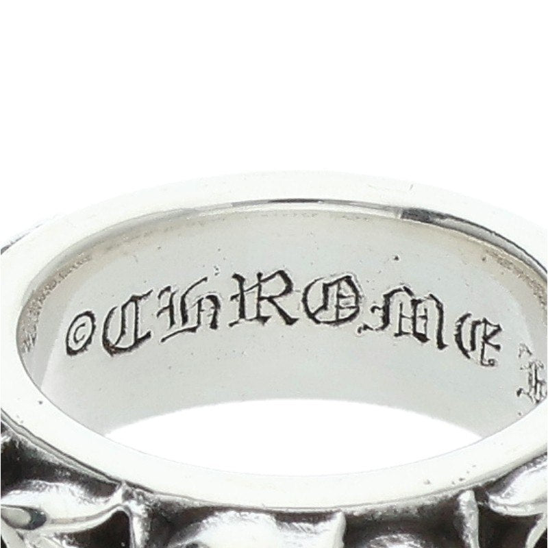 Chrome Hearts Eternity Vine Band Silver Ring Size US 5