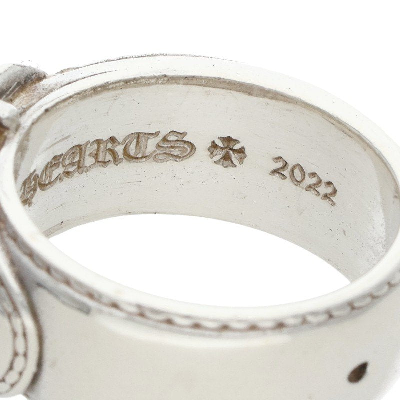 Chrome Hearts Belted Gunslinger LG Silver Ring Size US 10