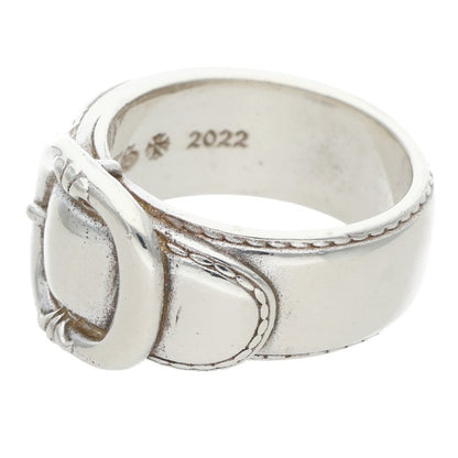 Chrome Hearts Belted Gunslinger LG Silver Ring Size US 10