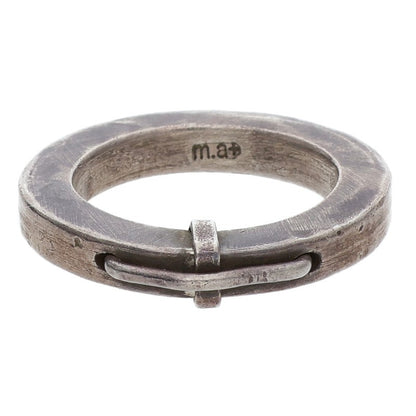 MA+ Staple 3mm Silver Ring Size ONE SIZE