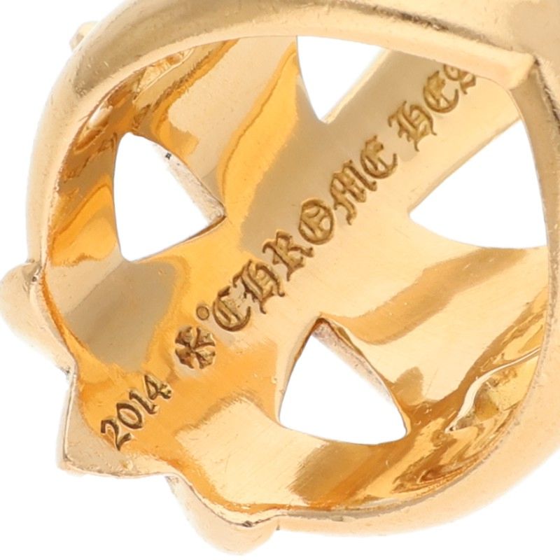 Chrome Hearts 22K Infinity Cross Pave Sapphire Size ONE SIZE