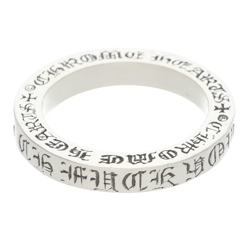 Chrome Hearts 3mm Spacer F*CK YOU Silver Ring Size ONE SIZE