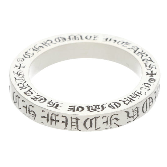 Chrome Hearts 3mm Spacer F*CK YOU Silver Ring Size ONE SIZE