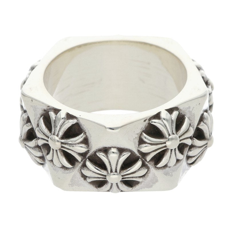 Chrome Hearts Pentagon CH Plus Silver Ring Size ONE SIZE