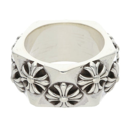Chrome Hearts Pentagon CH Plus Silver Ring Size ONE SIZE