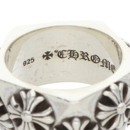 Chrome Hearts Pentagon CH Plus Silver Ring Size ONE SIZE