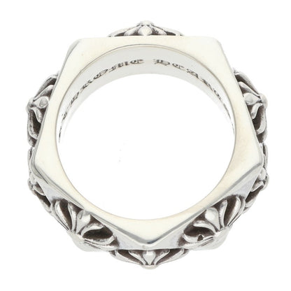 Chrome Hearts Pentagon CH Plus Silver Ring Size ONE SIZE