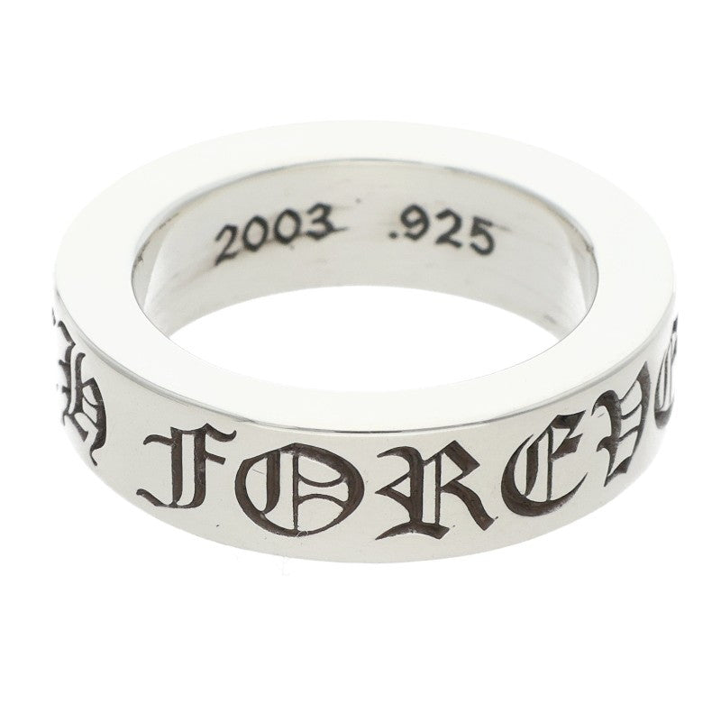 Chrome Hearts 6mm Spacer Forever Silver Ring Size ONE SIZE