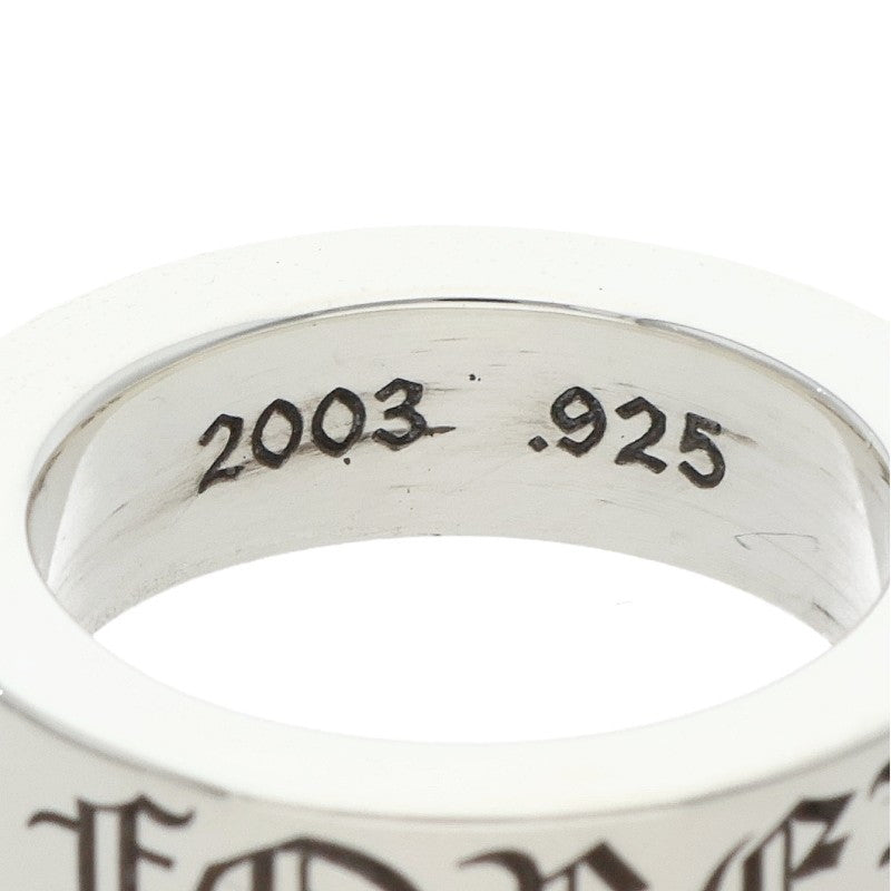 Chrome Hearts 6mm Spacer Forever Silver Ring Size ONE SIZE