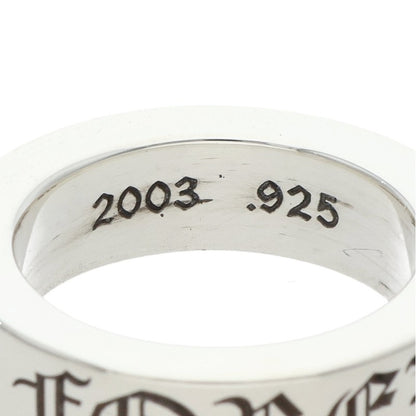 Chrome Hearts 6mm Spacer Forever Silver Ring Size ONE SIZE