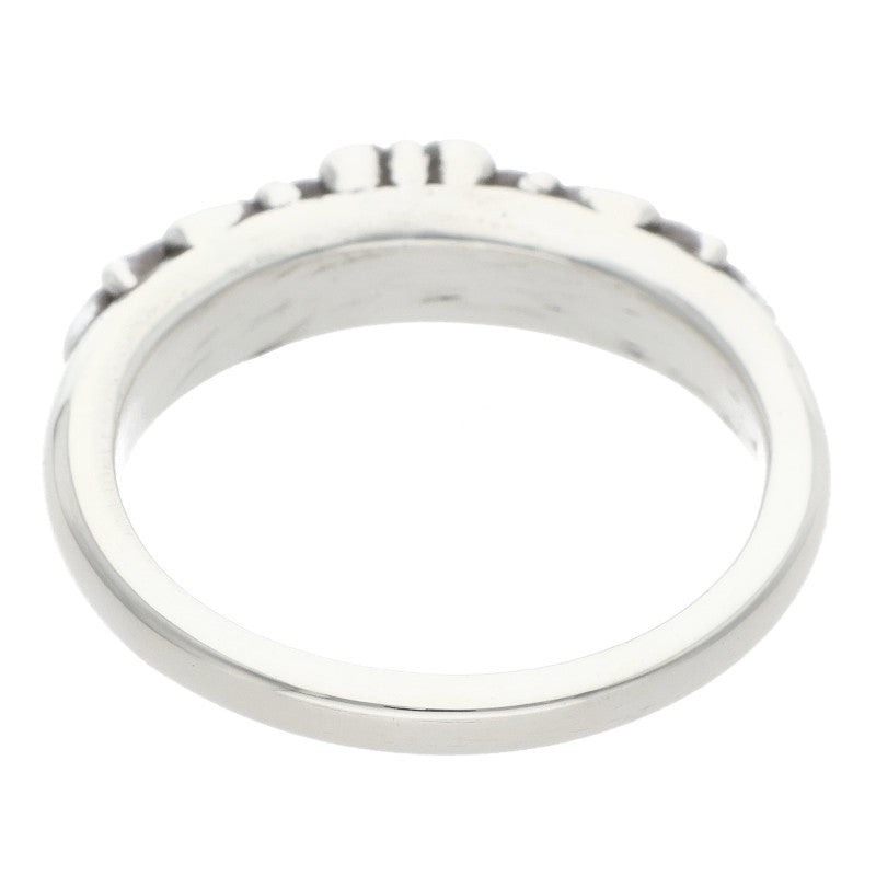 Chrome Hearts Baby Classic Floral Cross Ring Size ONE Silver