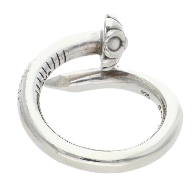 Chrome Hearts NAIL CRSBALL 925 Silver Ring Size US 5