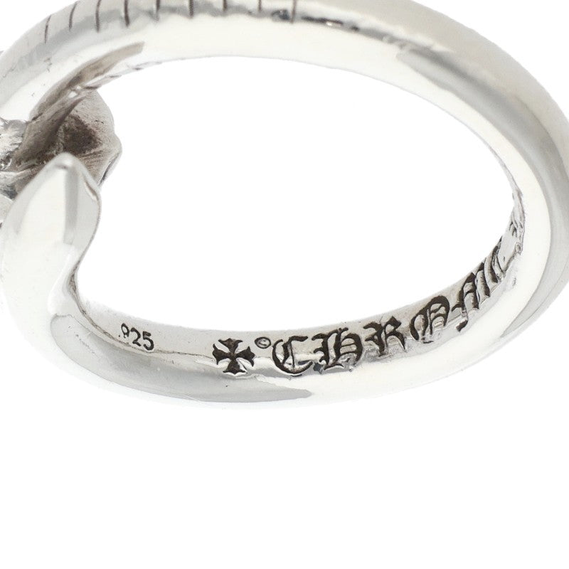 Chrome Hearts NAIL CRSBALL 925 Silver Ring Size US 5