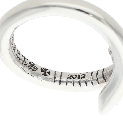 Chrome Hearts NAIL CRSBALL 925 Silver Ring Size US 5
