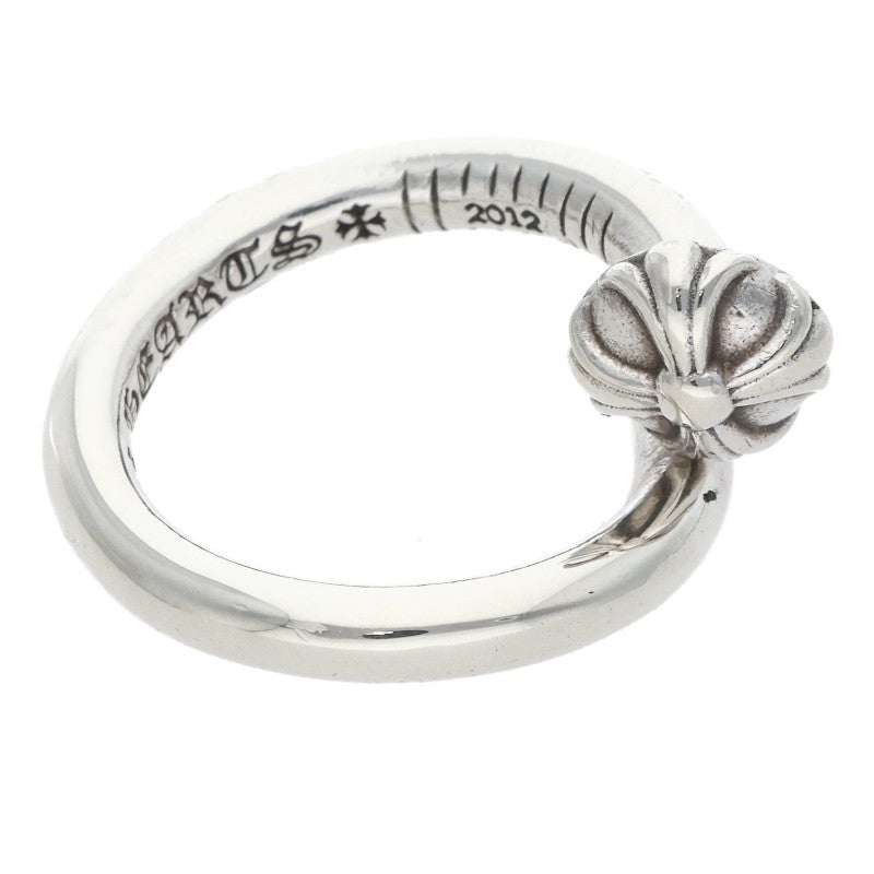 Chrome Hearts NAIL CRSBALL 925 Silver Ring Size US 5