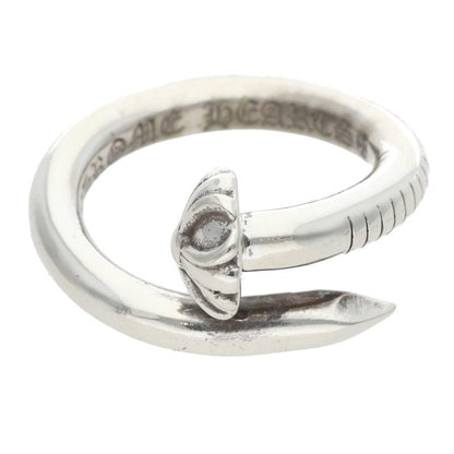 Chrome Hearts NAIL CRSBALL 925 Silver Ring Size ONE SIZE