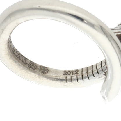Chrome Hearts NAIL CRSBALL 925 Silver Ring Size ONE SIZE