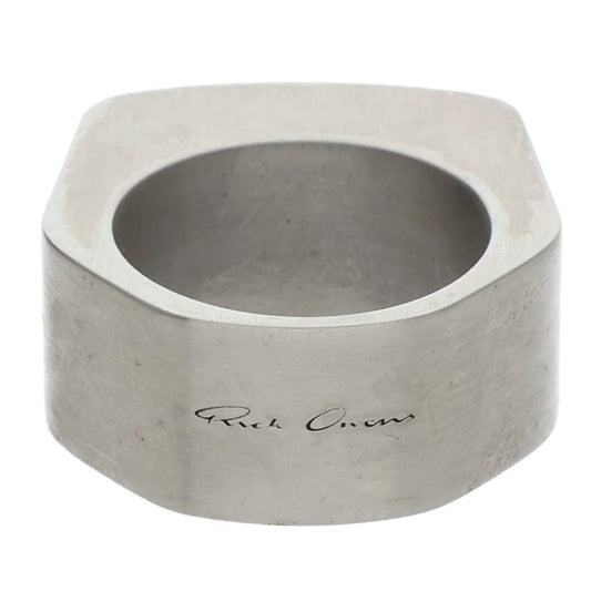 Rick Owens PALLADIO Ring Silver Size ONE SIZE
