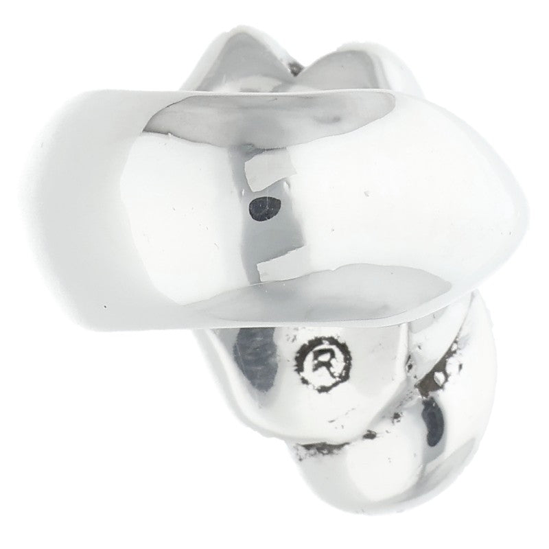 Chrome Hearts LIP TONGUE-MD 925 Silver Ring Size US 4