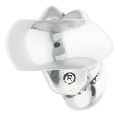 Chrome Hearts LIP TONGUE-MD 925 Silver Ring Size US 4