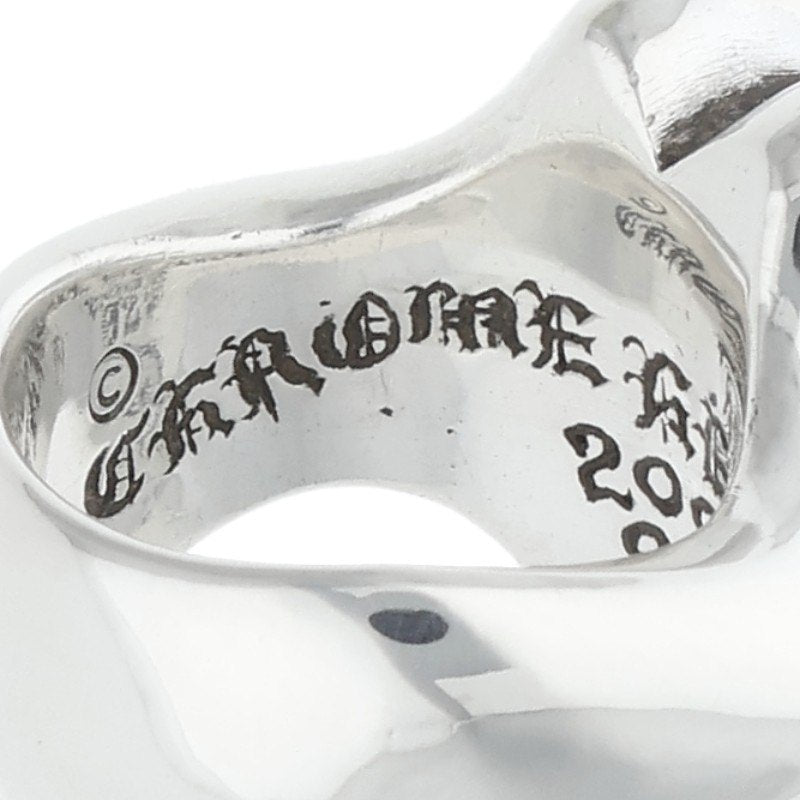 Chrome Hearts LIP TONGUE-MD 925 Silver Ring Size US 4