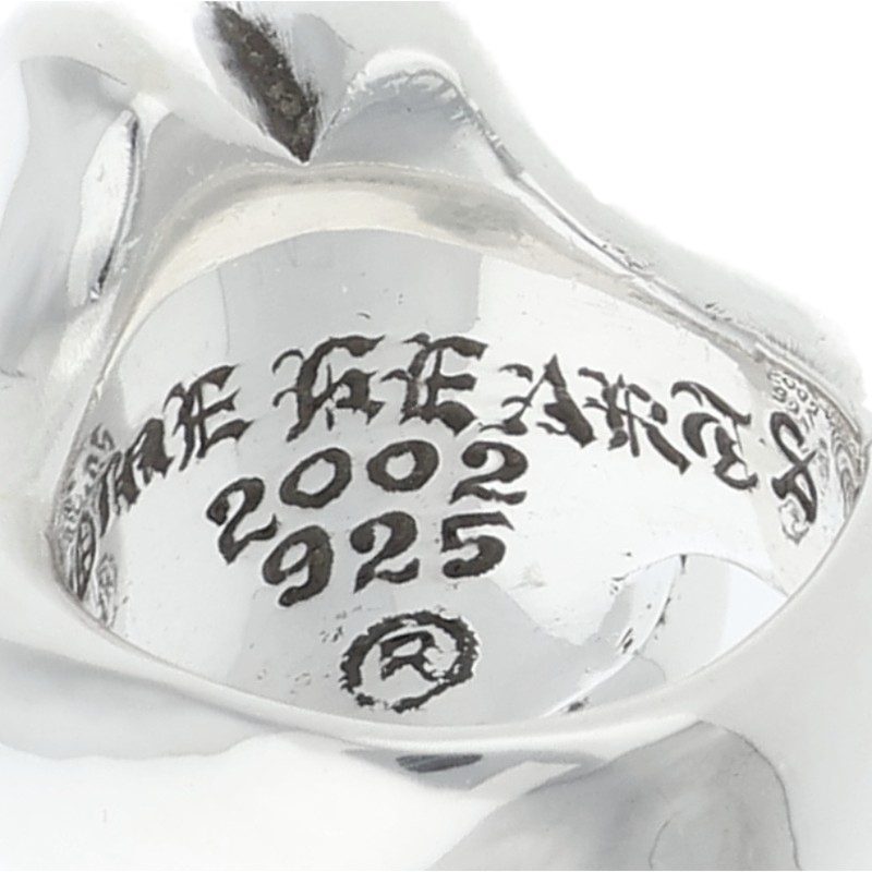 Chrome Hearts LIP TONGUE-MD 925 Silver Ring Size US 4