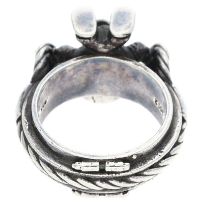 Chrome Hearts CABLE SML Foti 925 Silver Ring Size ONE SIZE