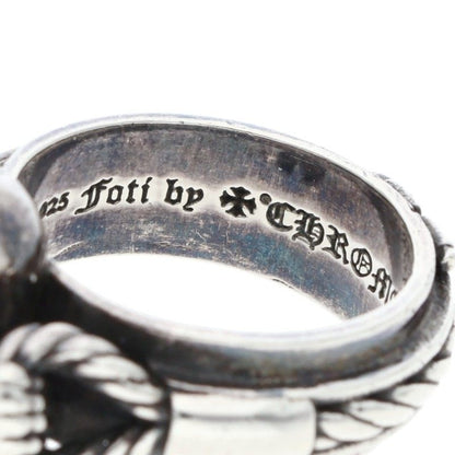 Chrome Hearts CABLE SML Foti 925 Silver Ring Size ONE SIZE