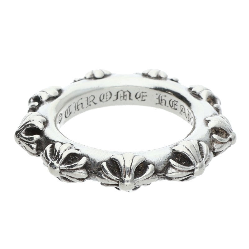 Chrome Hearts CROSS BAND 925 Silver Ring Size ONE SIZE