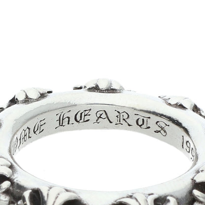 Chrome Hearts CROSS BAND 925 Silver Ring Size ONE SIZE
