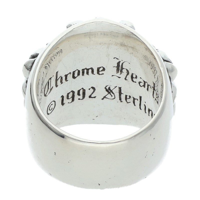 Chrome Hearts KEEPER Silver Ring Size ONE SIZE