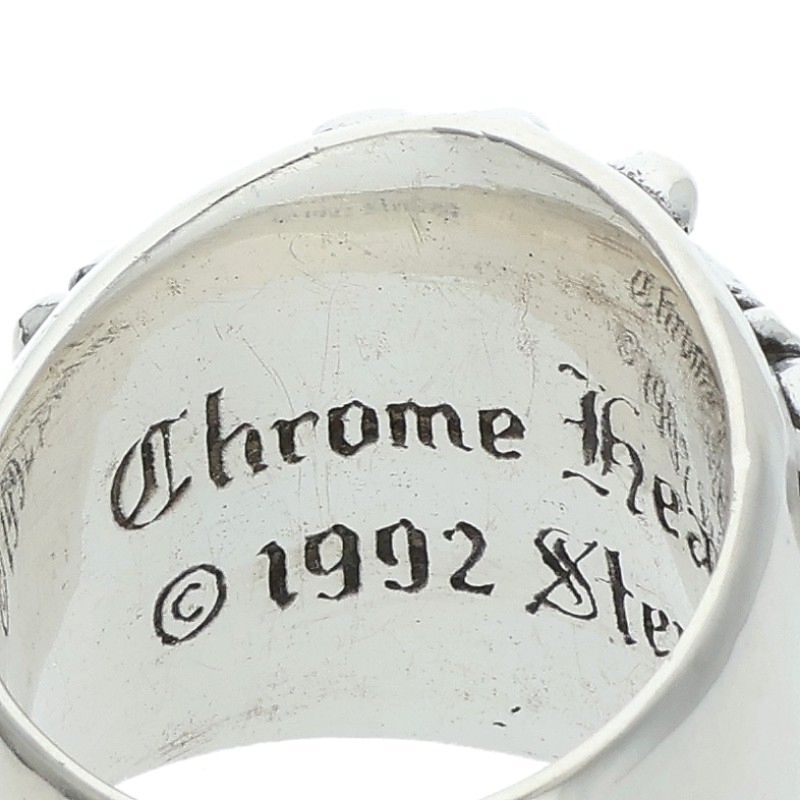 Chrome Hearts KEEPER Silver Ring Size ONE SIZE