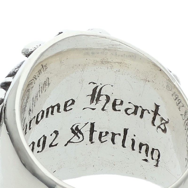 Chrome Hearts KEEPER Silver Ring Size ONE SIZE