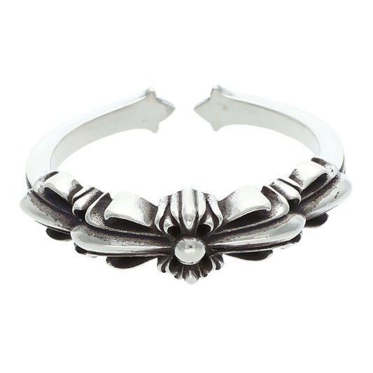 Chrome Hearts BABY CLSC Double Floral 925 Ring Size ONE SIZE