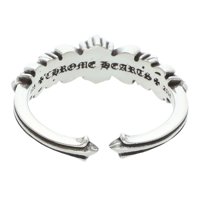 Chrome Hearts BABY CLSC Double Floral 925 Ring Size ONE SIZE