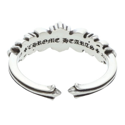 Chrome Hearts BABY CLSC Double Floral 925 Ring Size ONE SIZE