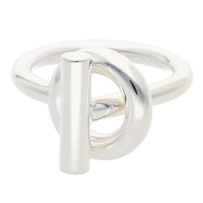 HERMES Echappee Silver Ring Size ONE SIZE