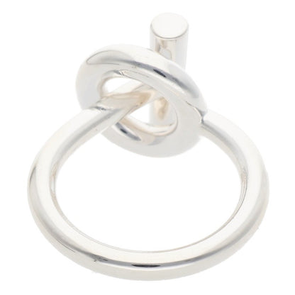 HERMES Echappee Silver Ring Size ONE SIZE