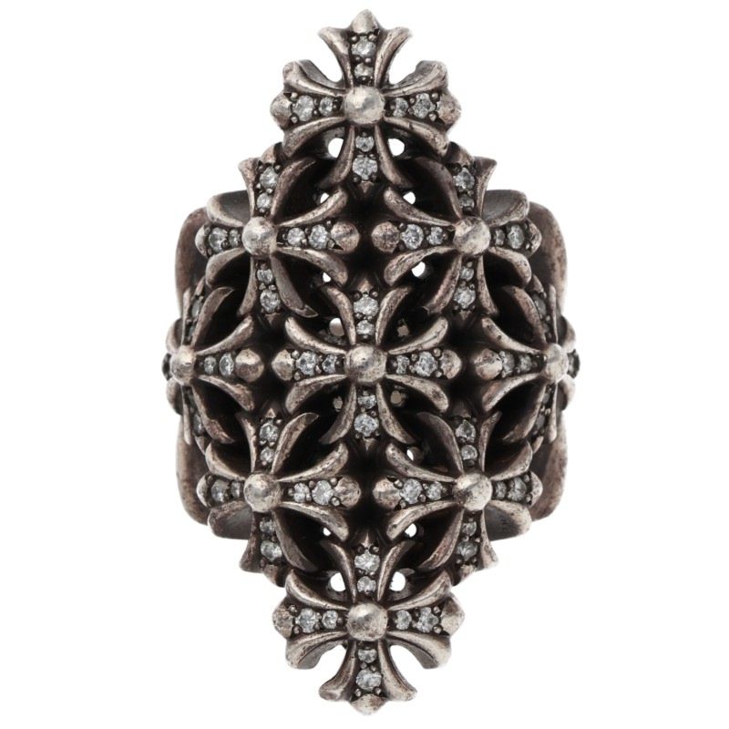 Chrome Hearts CHAIN MAIL P D LG Large Pave Size ONE SIZE