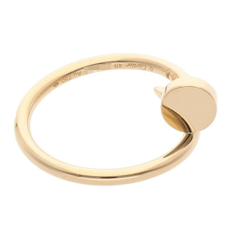Cartier Juste un Clou Small Yellow Gold Ring Size ONE SIZE