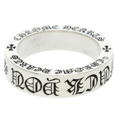 Chrome Hearts 6mm Spacer FUCKYOU Silver Ring Size ONE SIZE