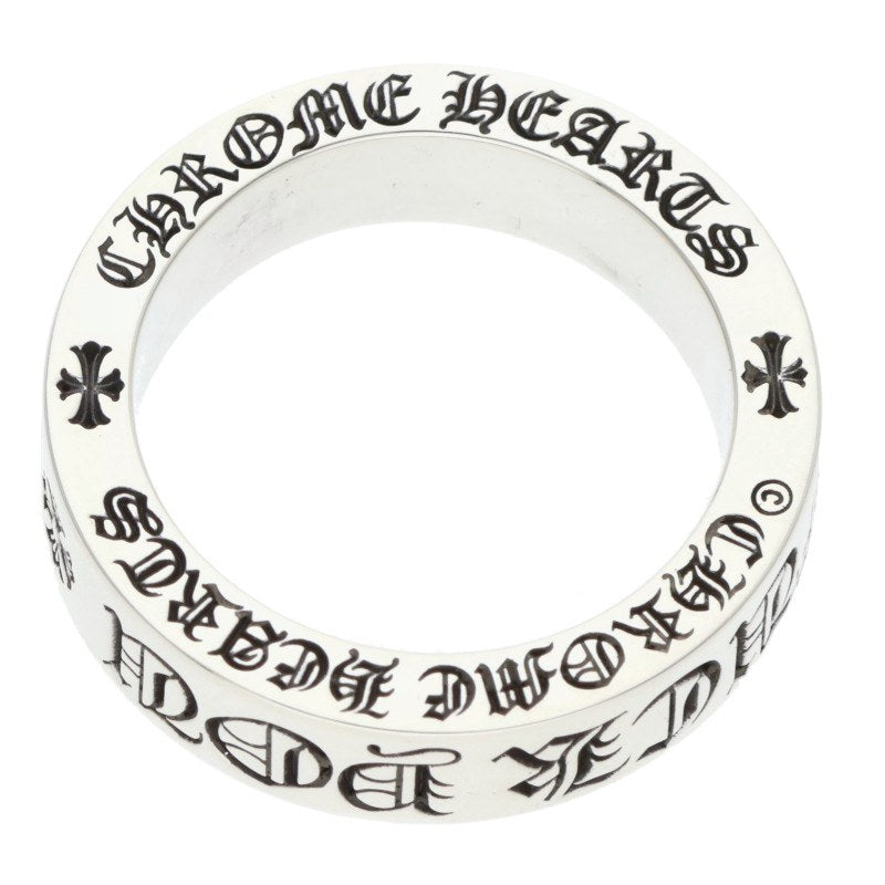 Chrome Hearts 6mm Spacer FUCKYOU Silver Ring Size ONE SIZE