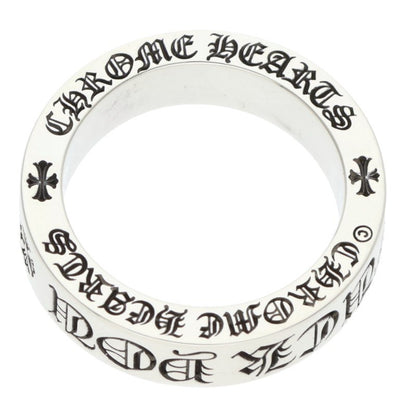 Chrome Hearts 6mm Spacer FUCKYOU Silver Ring Size ONE SIZE